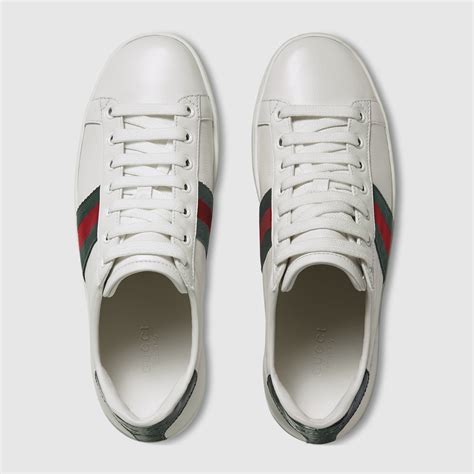 ace leather low-top sneaker gucci review|Gucci ace high top sneakers.